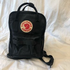 Fjallraven Mini Backpack - Black